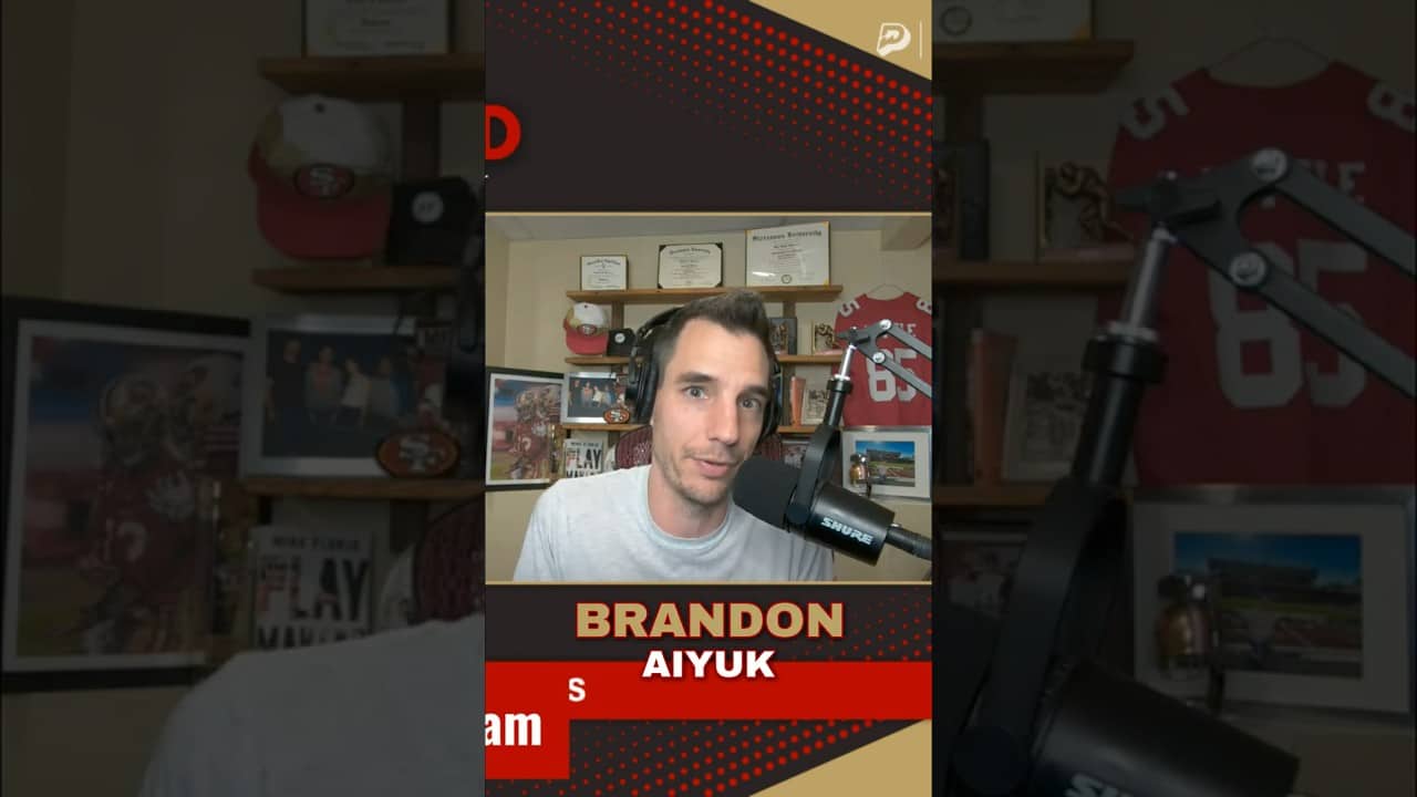 Brandon Aiyuk: Pick a damn lane #49ers #brandonaiyuk #commanders