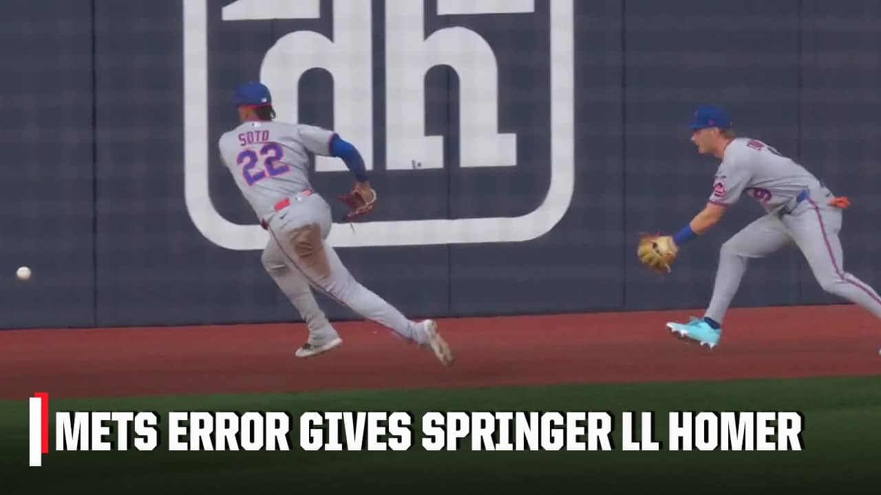 George Springer gets Little League HR after Mets error | ESPN MLB