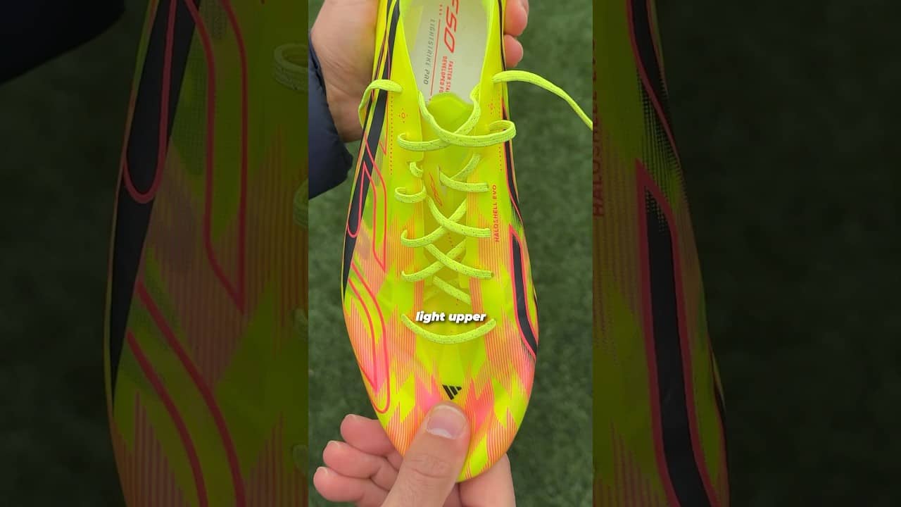 These are INSANELY light 🤯 #footballboots #adidas #footballshorts #adidas
