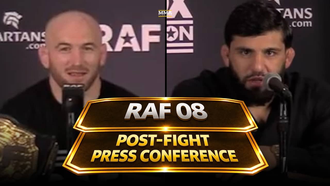 RAF 08 Post-Fight Press Conference | Arman Tsarukyan, Kyle Snyder REACT To Wins, Callouts, More