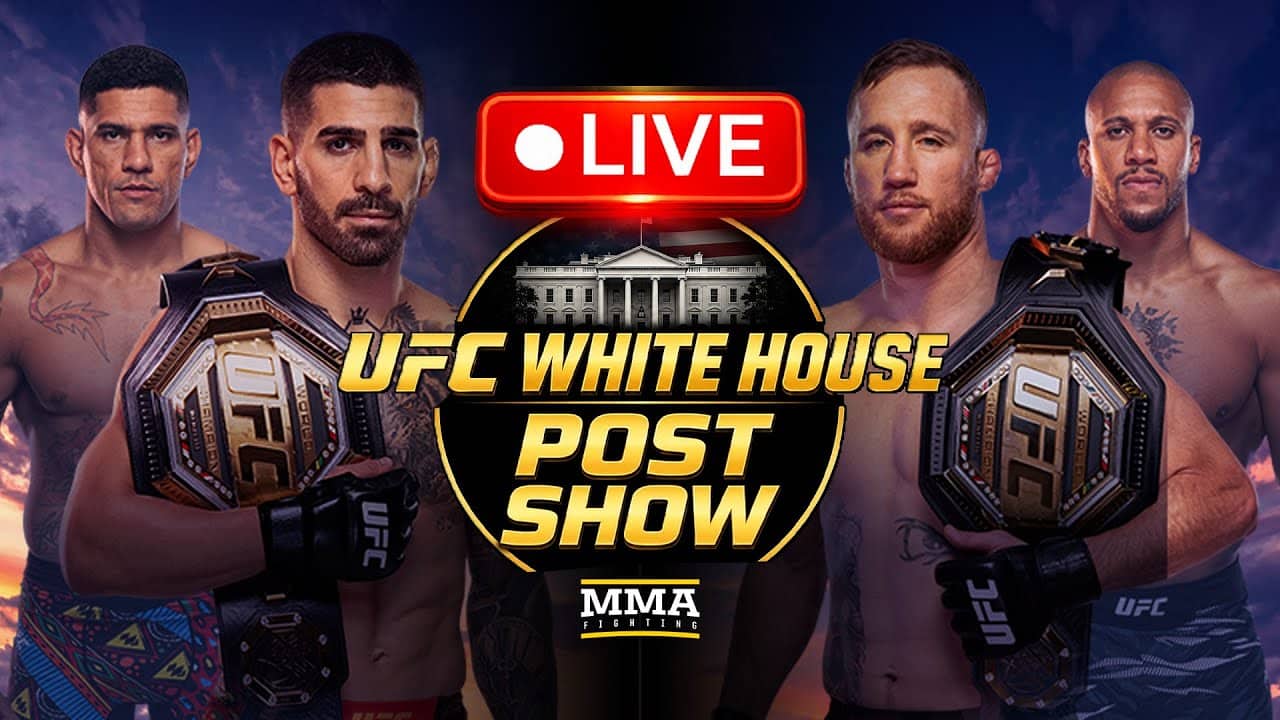 UFC White House RESULTS & LIVE REACTION | Topuria vs. Gaethje | MMA Fighting
