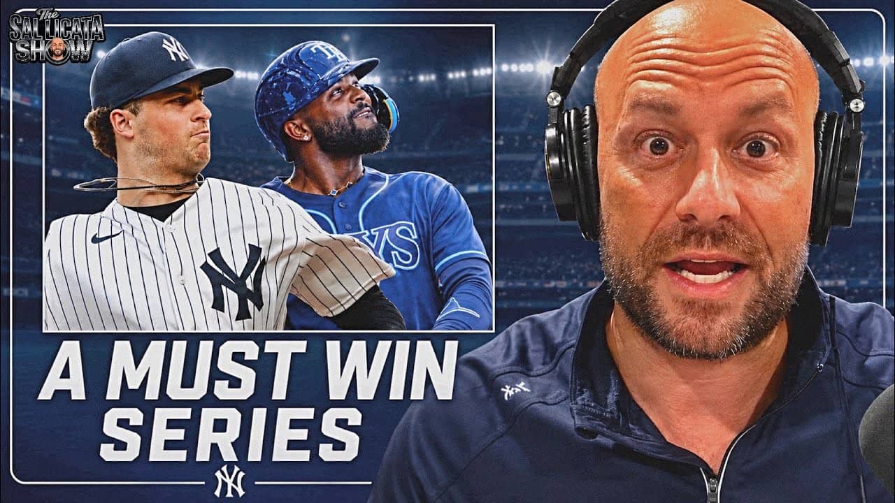 The Yankees MUST take this series vs the Rays 