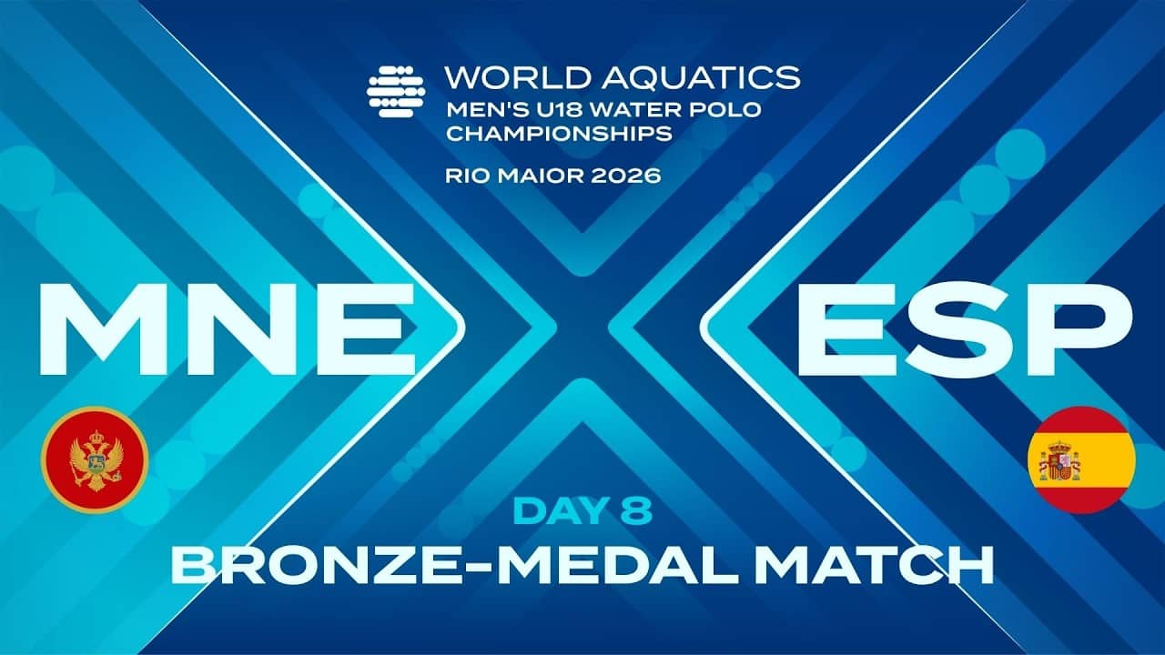 MNE vs ESP | Bronze-Medal Match | World Aquatics Men's U18 Water Polo Championships 2026