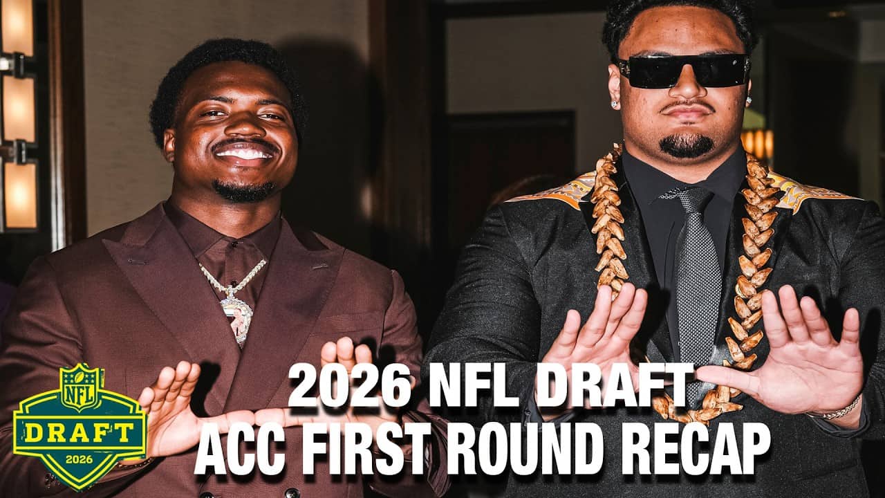 2026 NFL Draft: ACC First Round Recap
