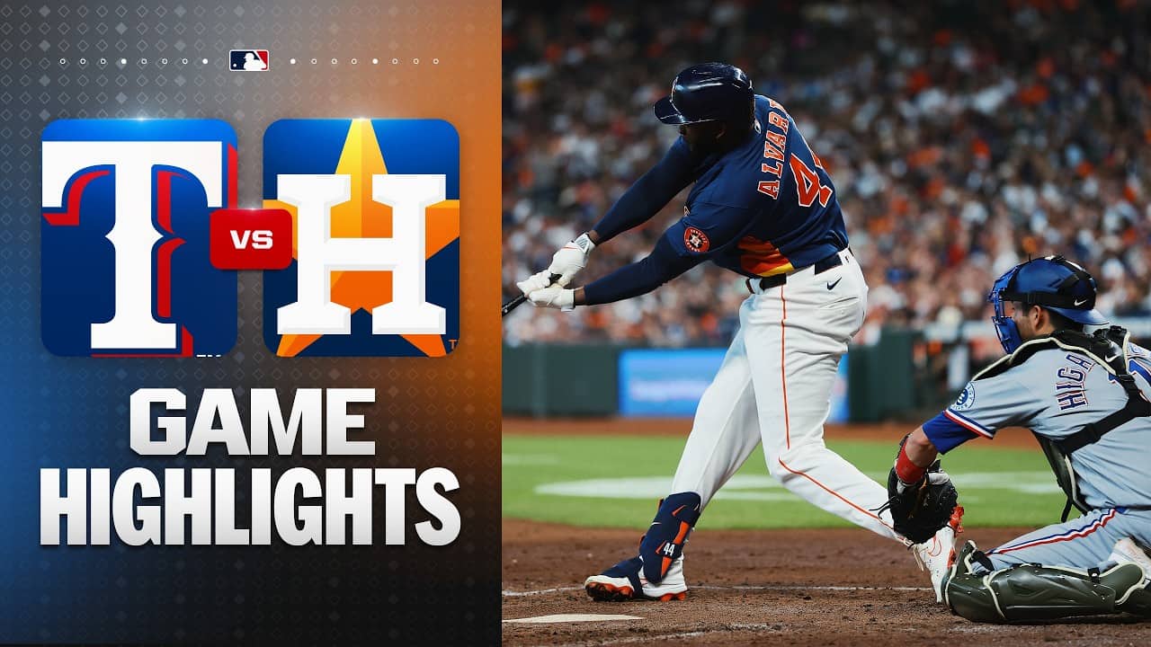 Rangers vs. Astros Game Highlights (5/17/26) | MLB Highlights