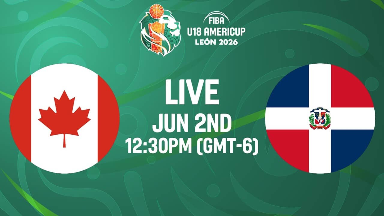 Canada v Dominican Republic | Full Basketball Game | FIBA U18 AmeriCup 2026