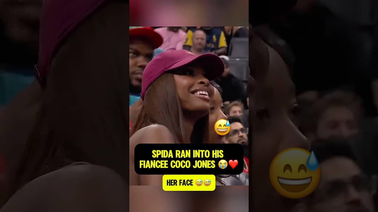 Donovan Mitchell ran into Coco Jones during Game 7 😂❤️