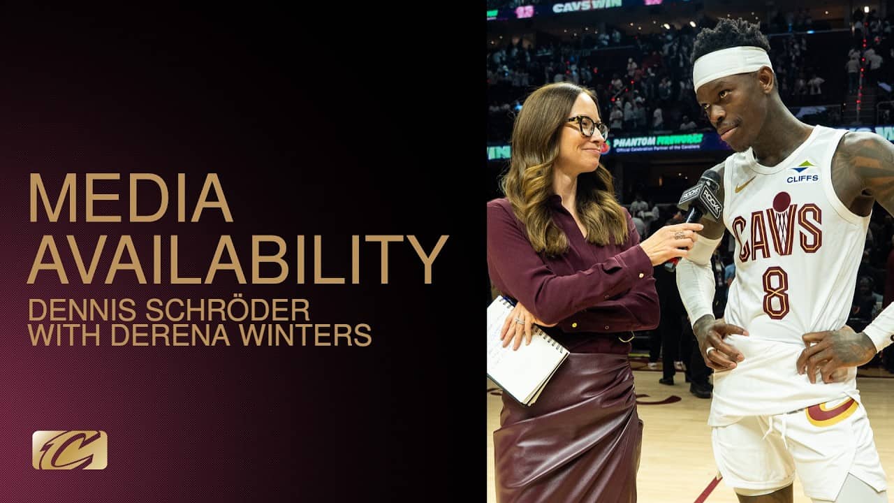 Cavs vs Raptors | Dennis Schröder with Serena Winters | 04.29.2026
