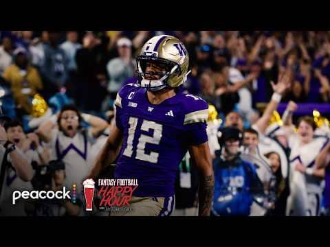 Unpacking Jadarian Price, Denzel Boston’s fantasy outlook | Fantasy Football Happy Hour | NFL on NBC
