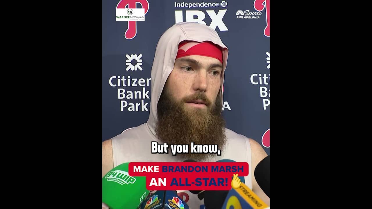 Make sure to VOTE Brandon Marsh into the All-Star Game 👀