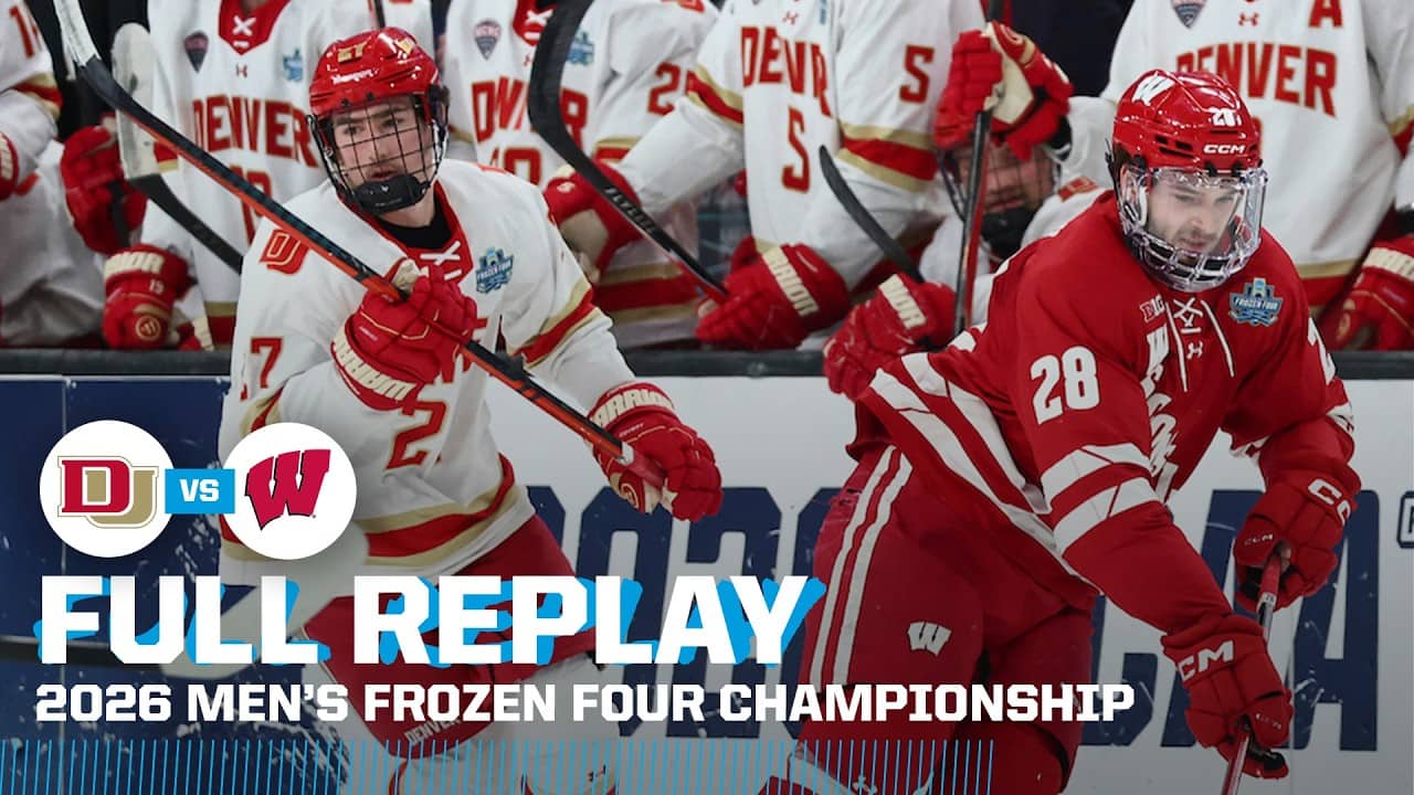 Denver vs. Wisconsin: 2026 NCAA men's hockey Frozen Four championship | FULL REPLAY