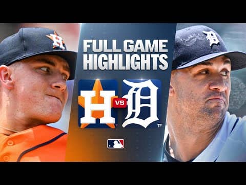 ASTROS vs. TIGERS: Official Full Game Highlights (June 28) | 2026 MLB Season