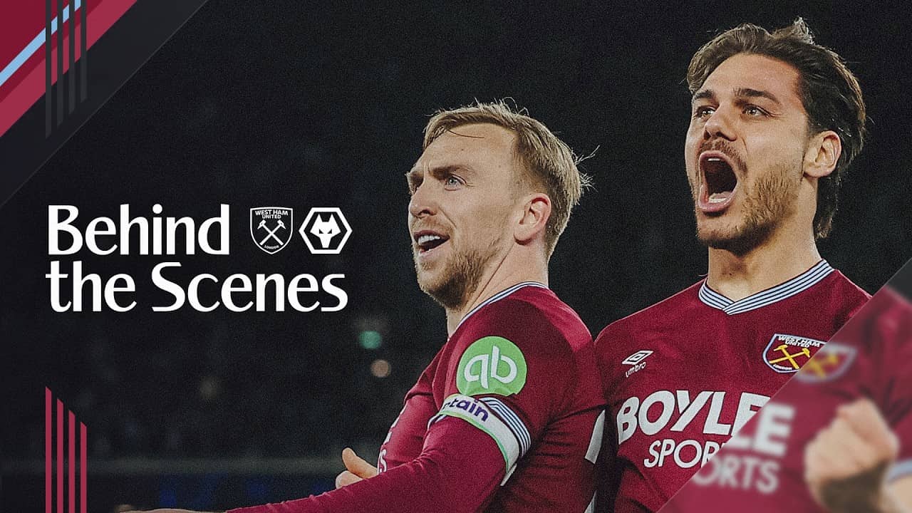 CRUCIAL Three Points Earned! ⚒️  | West Ham 4-0 Wolves | Behind the Scenes 🎥