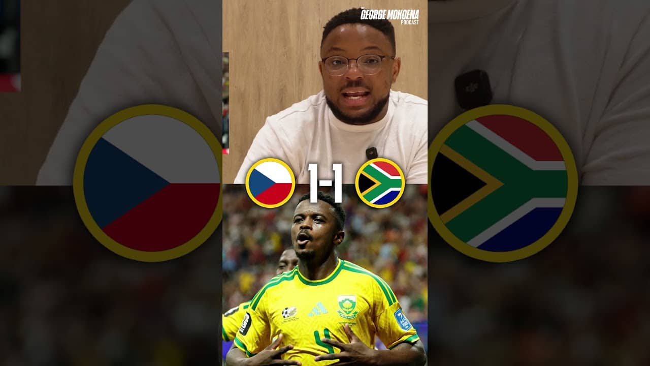 Bafana Bafana 1-1 Czechia #fifaworldcup2026 #mamelodisundowns #orlandopirates #kaizerchiefs