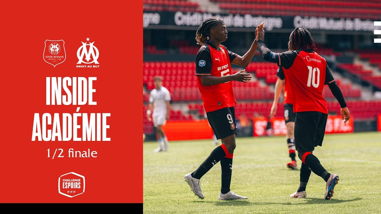 Au coeur du vestiaire Rouge et Noir face à l'Olympique de Marseille | Challenge Espoirs 2026