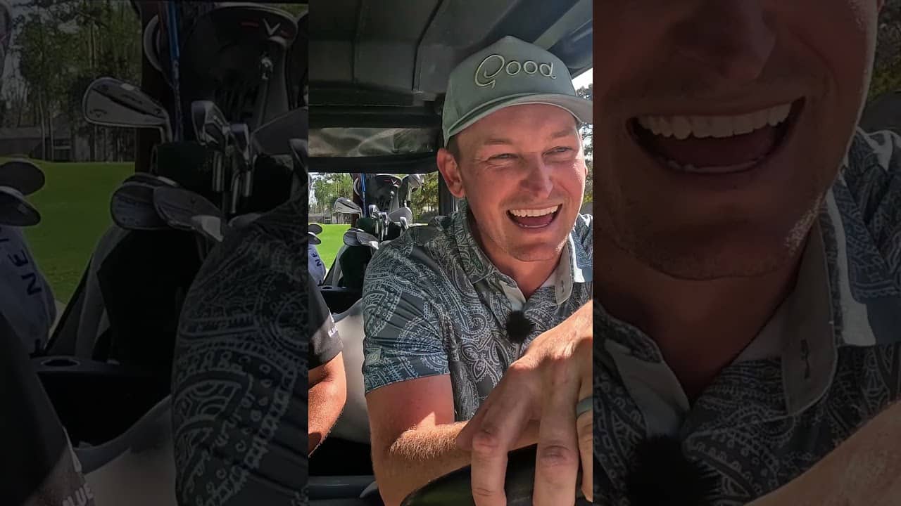 Xander Schauffele returns to Youtube Golf 👀