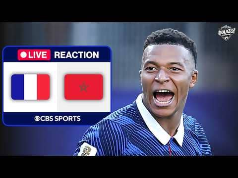 Golazo Matchday LIVE: France vs. Morocco INSTANT REACTION | World Cup Quarterfinal