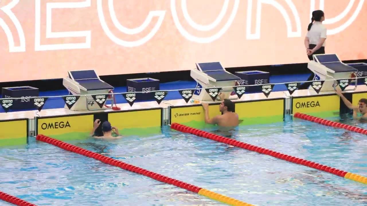 Men's 200 Free (Lukas Martens, 1:45.67 MEET RECORD) - 2026 Bergen Swim Festival