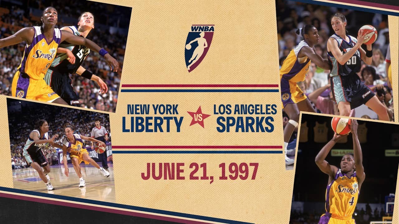 First-Ever WNBA Game | FULL GAME | June 21, 1997