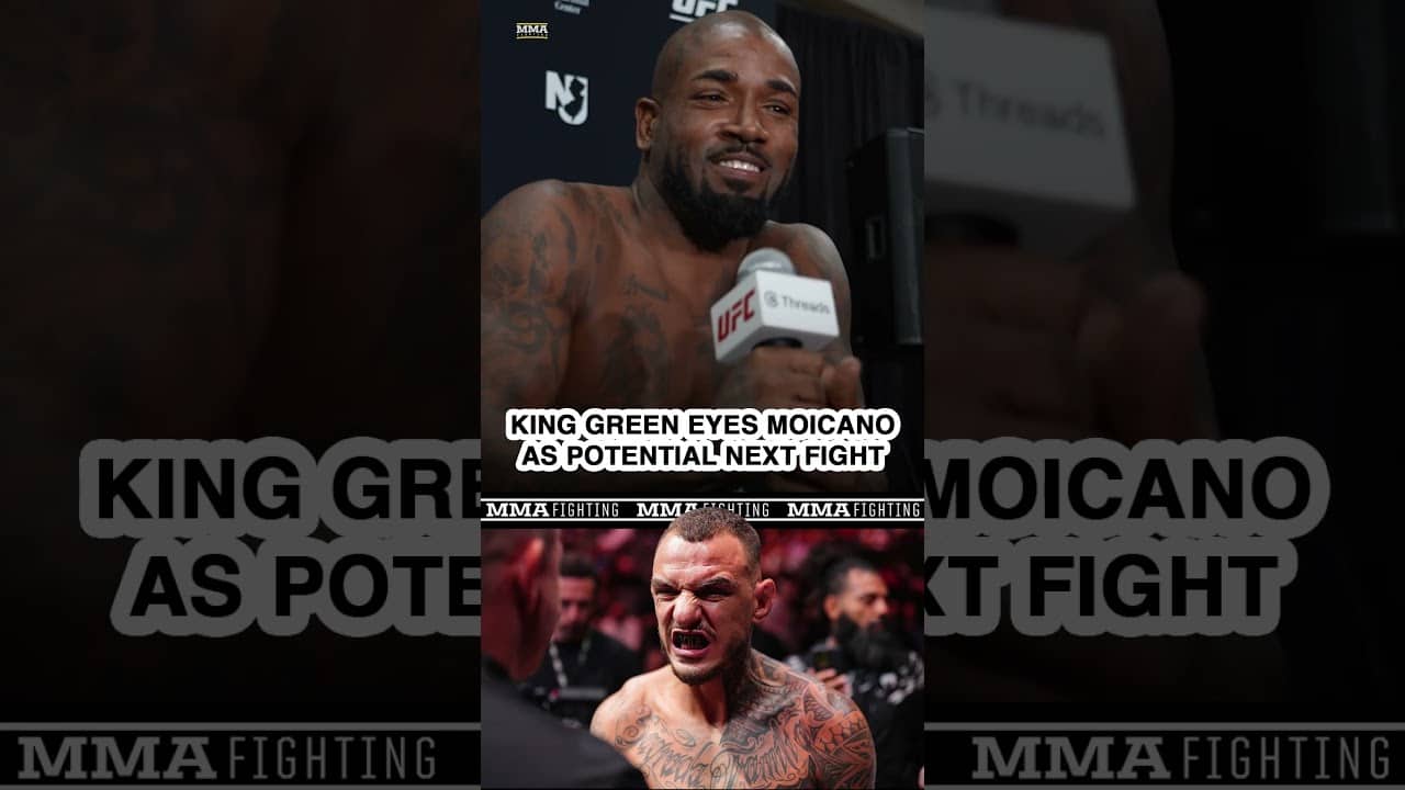King Green likes the idea of a Renato Moicano main event after his win at #UFC328 | MMA Fighting