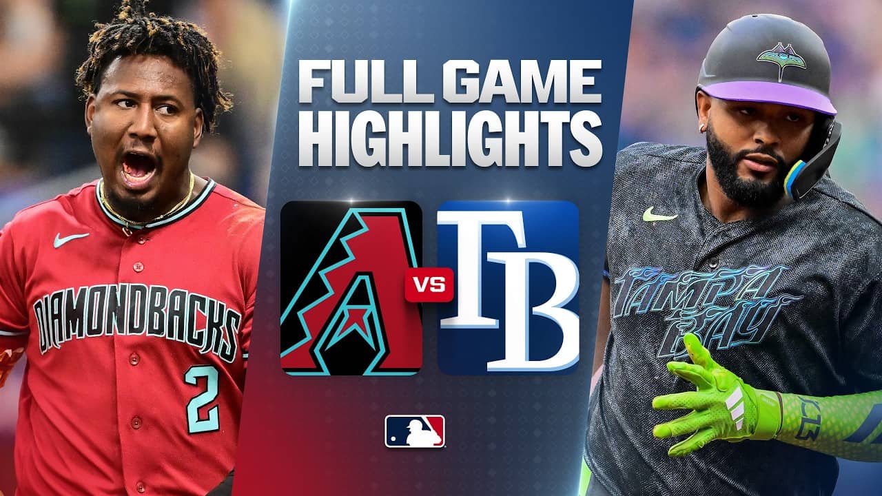 D-BACKS vs. RAYS: Official Full Game Highlights (June 27) | 2026 MLB Season
