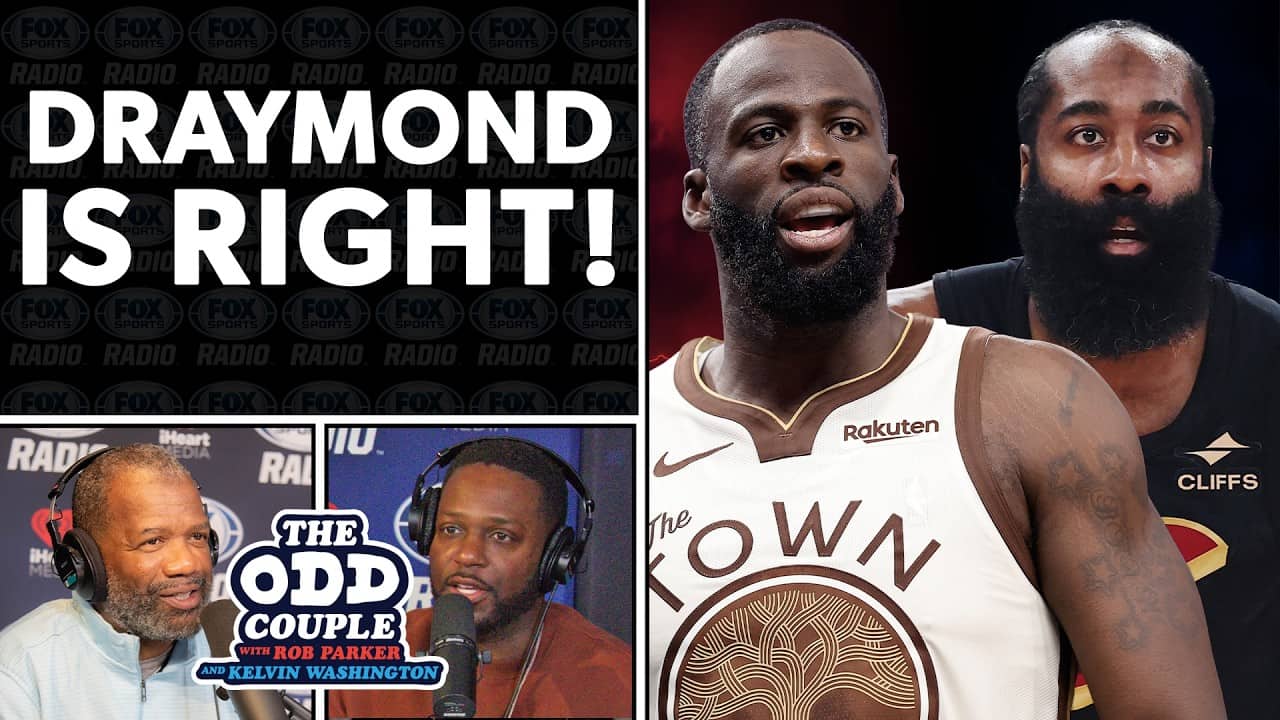 Draymond DEFENDS Harden… Rob & Kelvin Agree?!