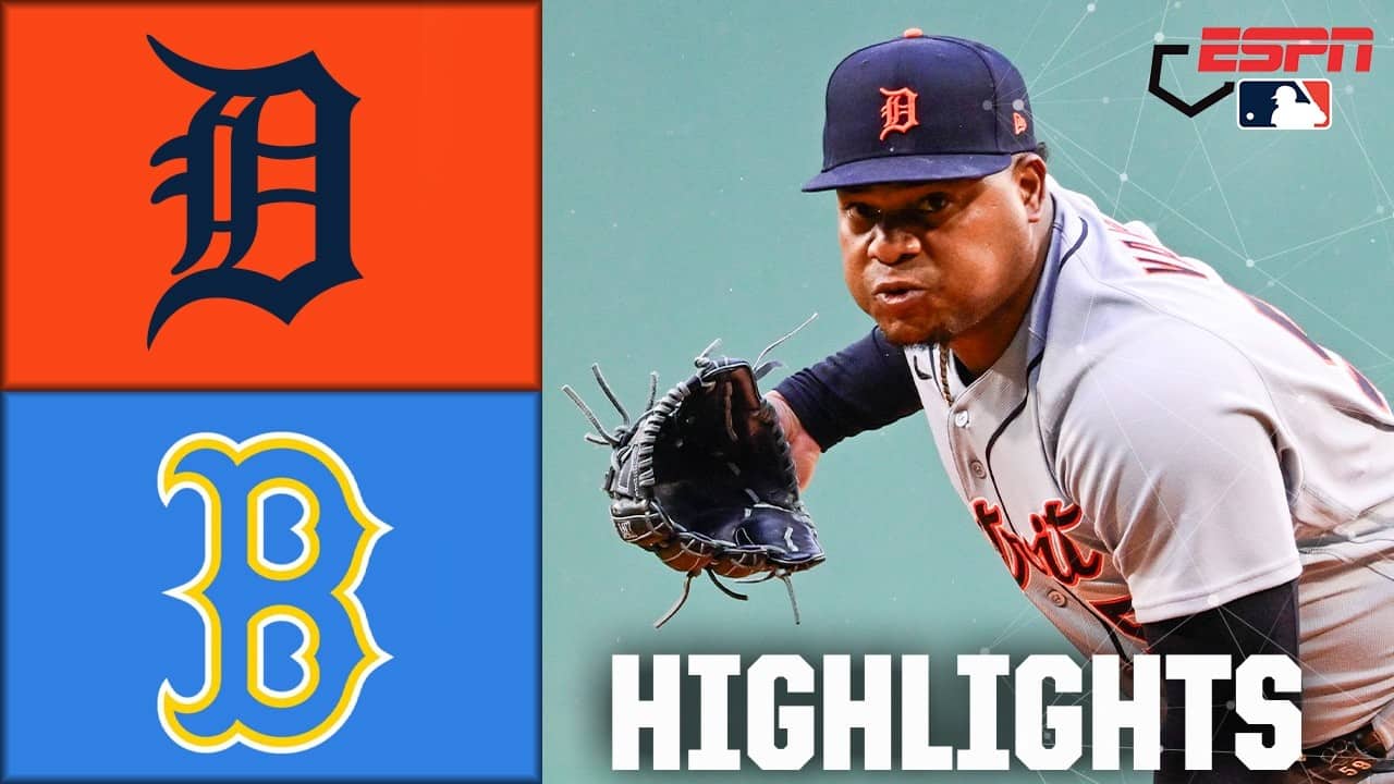 Detroit Tigers vs. Boston Red Sox | Full Game Highlights | ESPN MLB