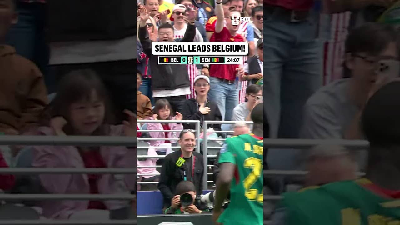 SENEGAL LEADS BELGIUM IN SEATTLE