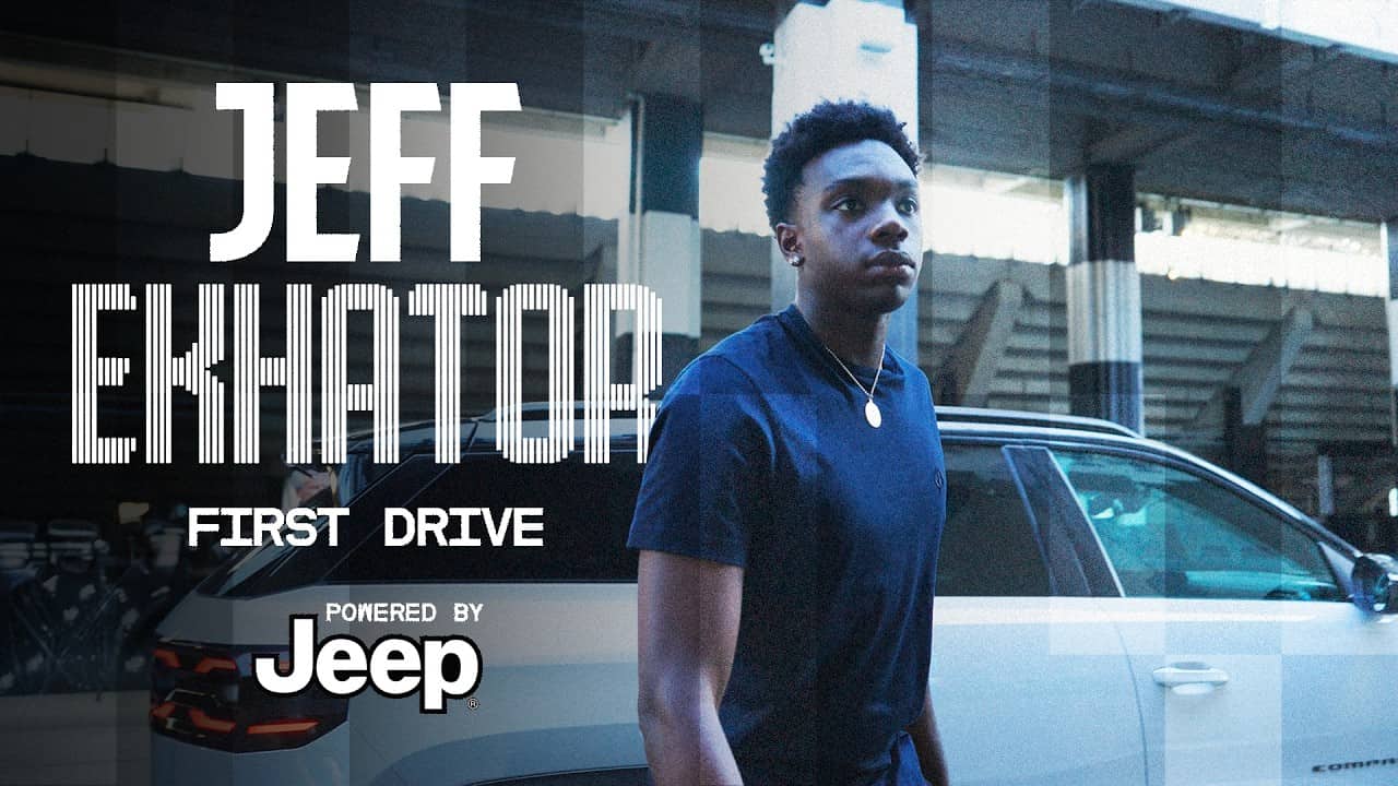 The first day of JEFF EKHATOR at Juventus ⚪​⚫​ | Behind the scenes | FIRST DRIVE
