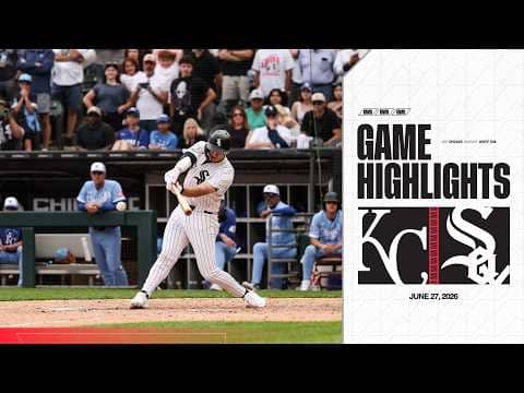 HIGHLIGHTS: White Sox Hit 7th Walk-Off of the Season (6.27.26)