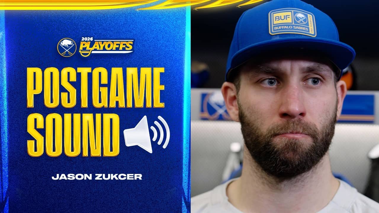 "We're Confident In Our Game" | Jason Zucker After Game 5 Loss To Boston | Buffalo Sabres Playoffs