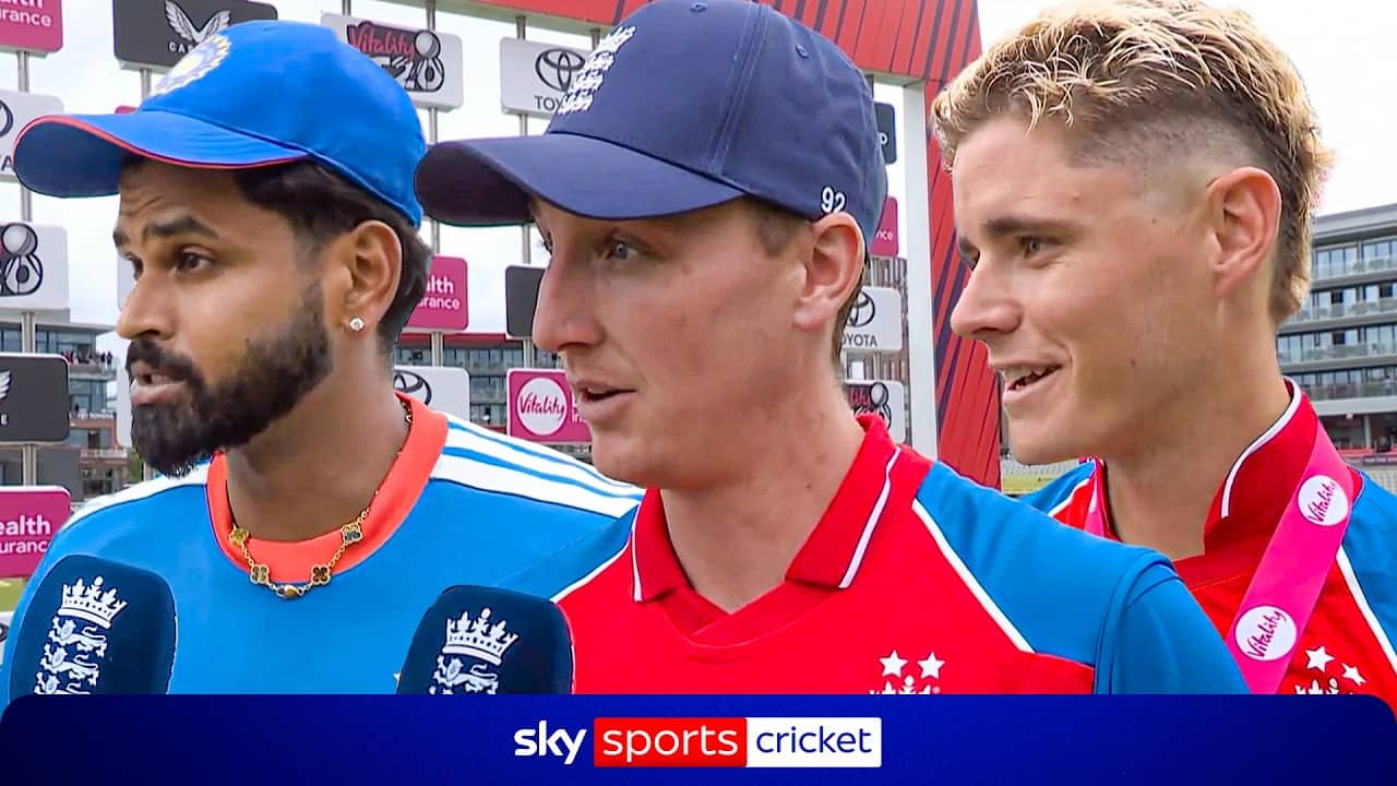 Bethell, Brook and Iyer REACT to England's brilliant chase against India in the second T20I