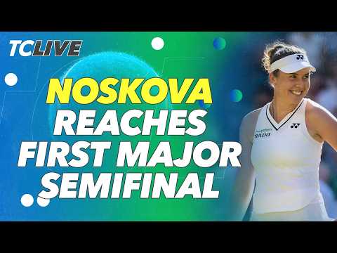 Linda Noskova reaches her maiden major semifinal 🤯 | TC Live