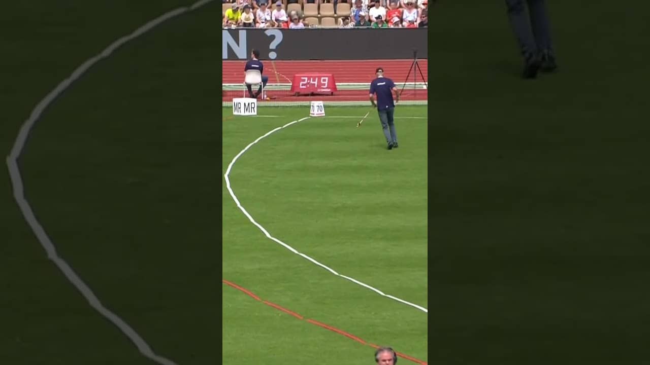 68.21m AND THE WIN 🚀 for Henrik Janssen in the men's discus throw at the FBK Games