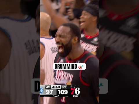 Drummond the sharp shooter!