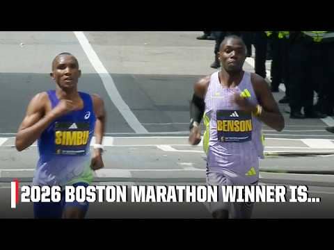 NEW COURSE RECORD?! John Korir wins 130th Boston Marathon