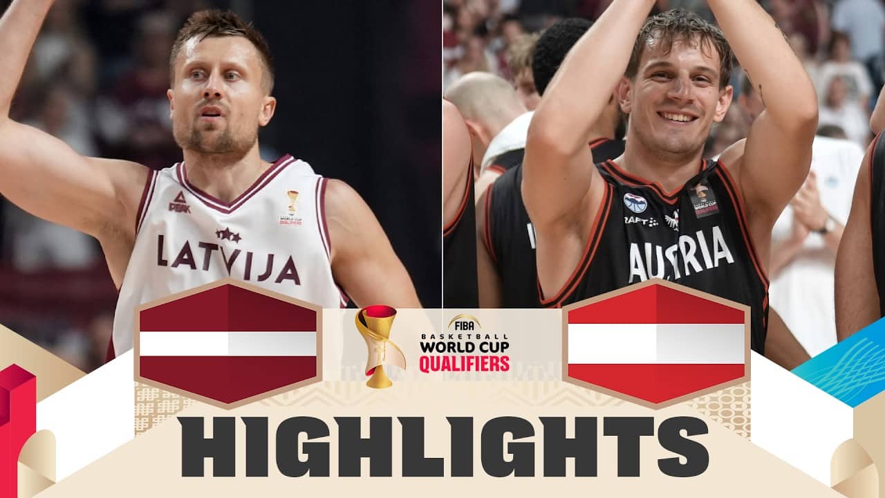Latvia 🇱🇻 v Austria 🇦🇹 | Highlights | FIBA Basketball World Cup 2027 European Qualifiers
