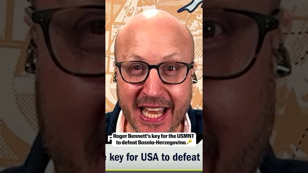 Roger Bennett says it'll be 'a moment of truth' for the U.S. ⚽️