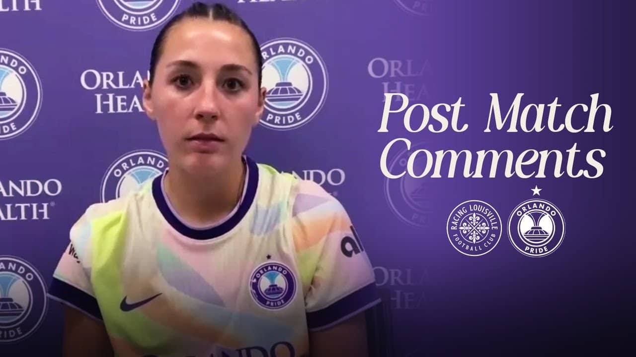 Hannah Anderson | 2026 Post-Game Comments | Orlando Pride at Racing Louisville FC