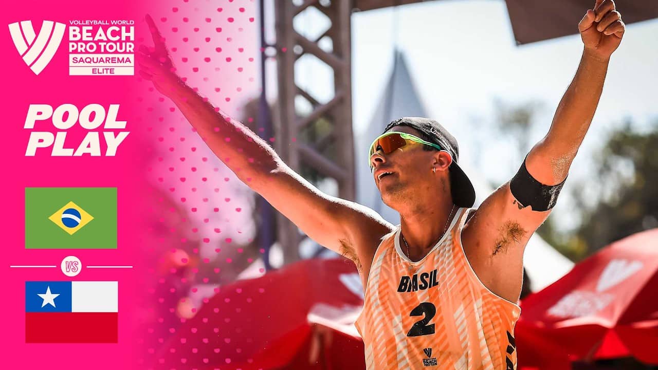 Evandro/Arthur Lanci vs. Grimalt M./Grimalt E. - Pool Play Highlights | Saquarema 2026 #BeachProTour