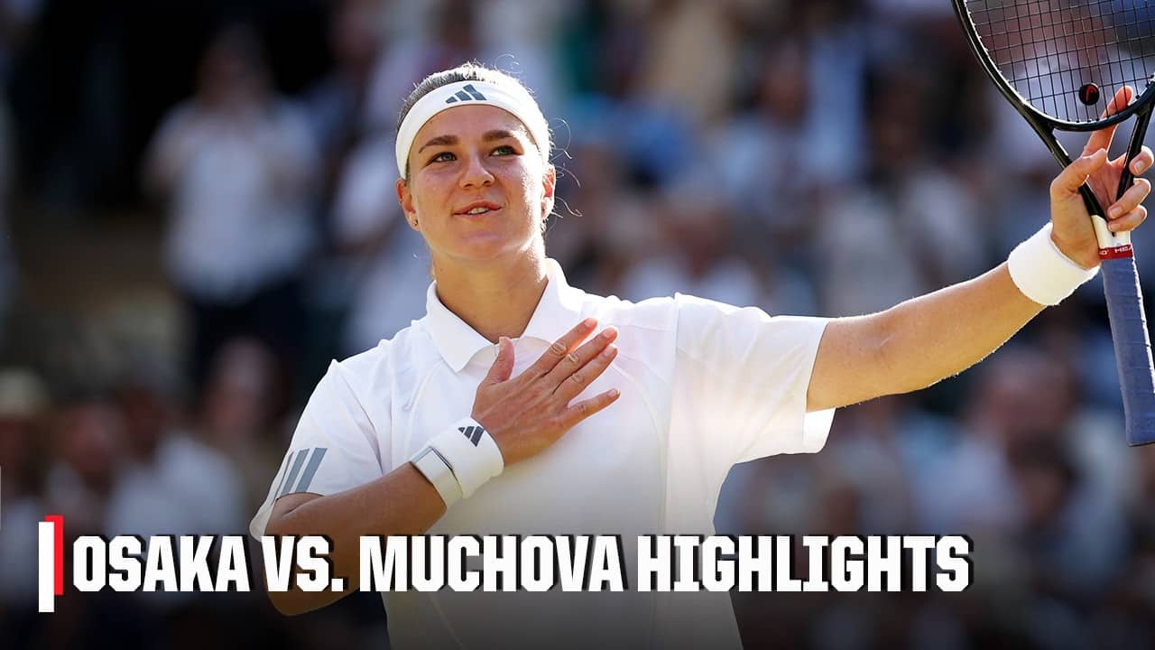 Quarterfinals: Naomi Osaka vs. Karolina Muchova | Full Highlights | 2026 Wimbledon
