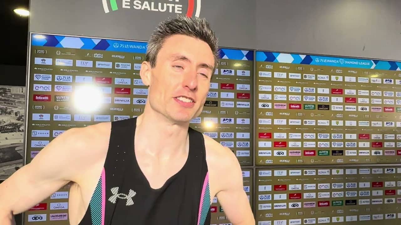 Mark English Continues Strong 2026, Runs 1:43.80 For 2nd In 800m At Rome Diamond League