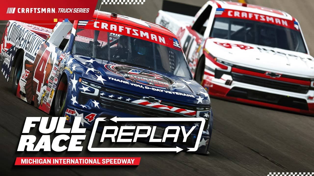 NASCAR Craftsman Truck Series Full Race Replay: 2026 Michigan International Speedway