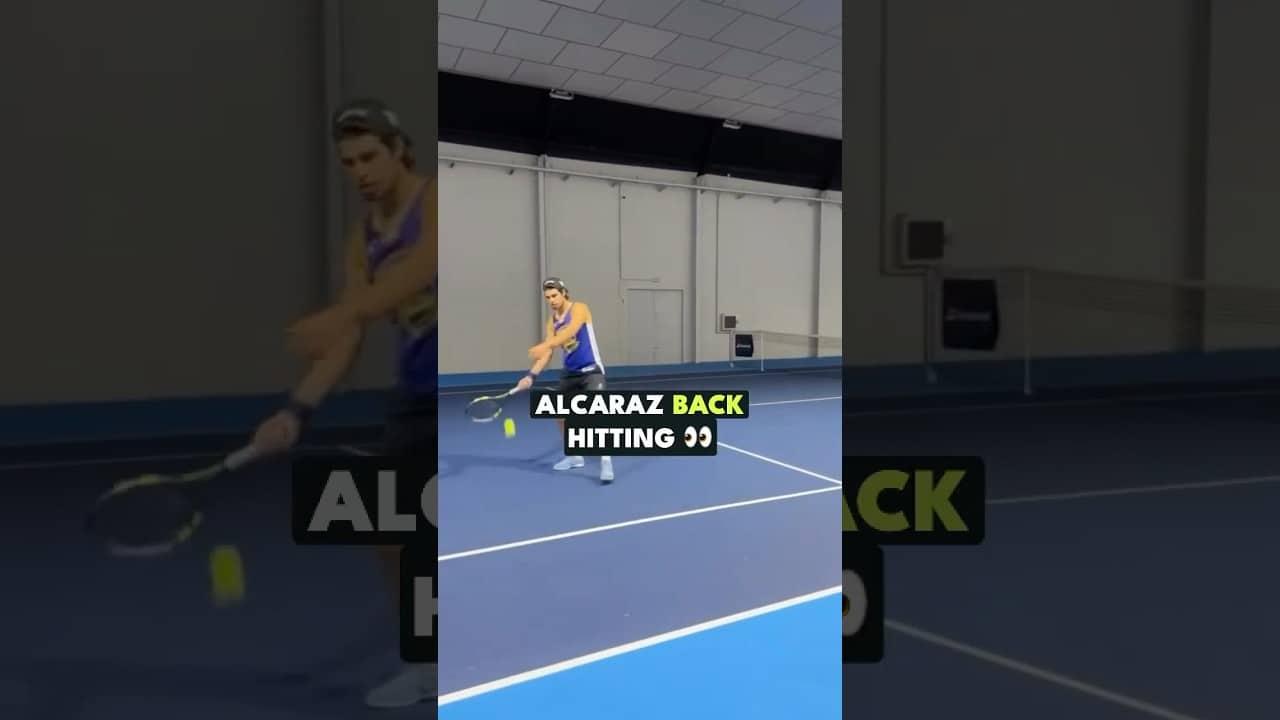 Carlos Alcaraz BACK Practicing Again 🤩