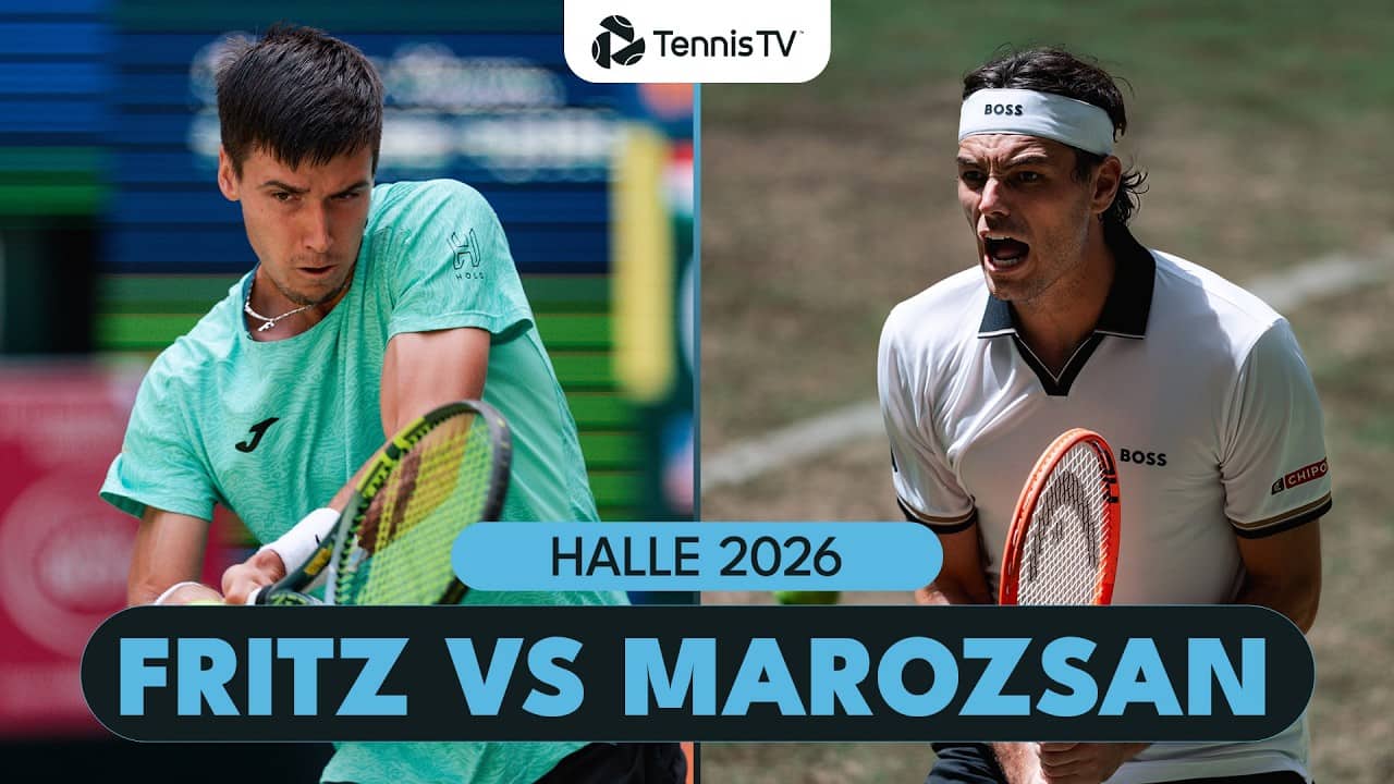 Taylor Fritz vs Fabian Marozsan Match Highlights 🤩 | Halle 2026 Highlights