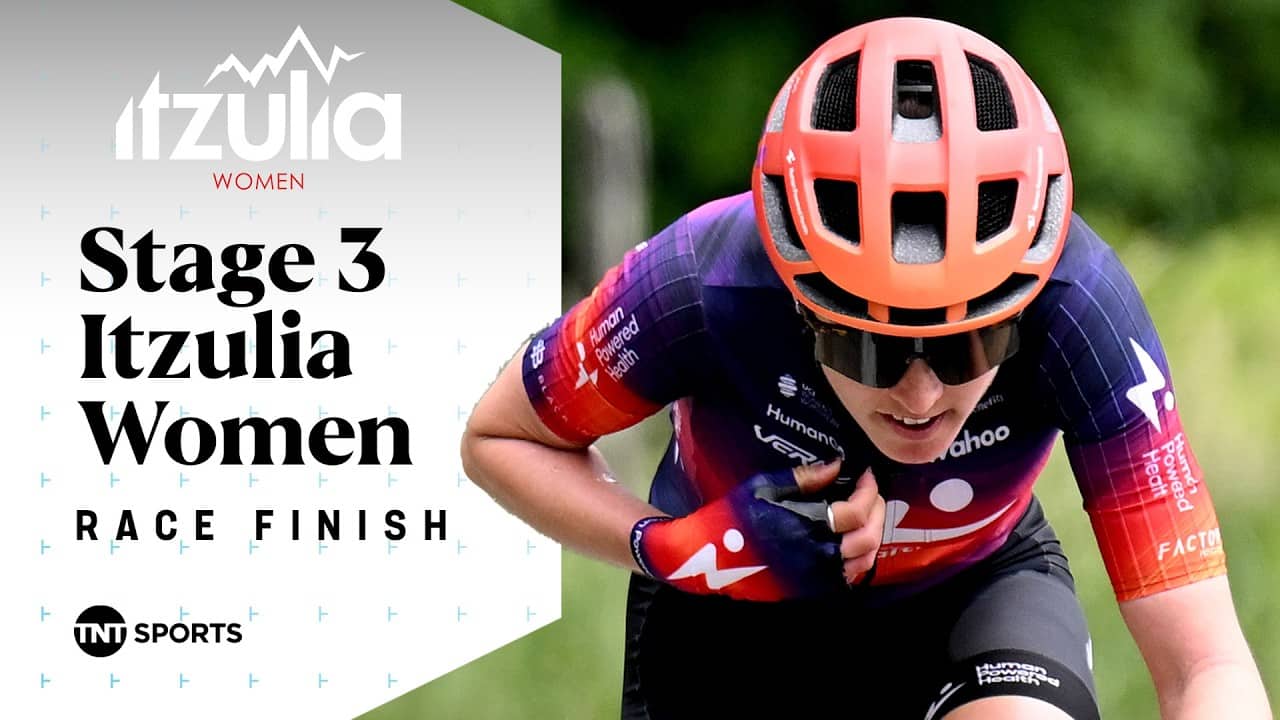SPRINTS TO VICTORY! 😮‍💨 | Stage 3 2026 Itzulia Women Final KM's | TNT Sports Cycling