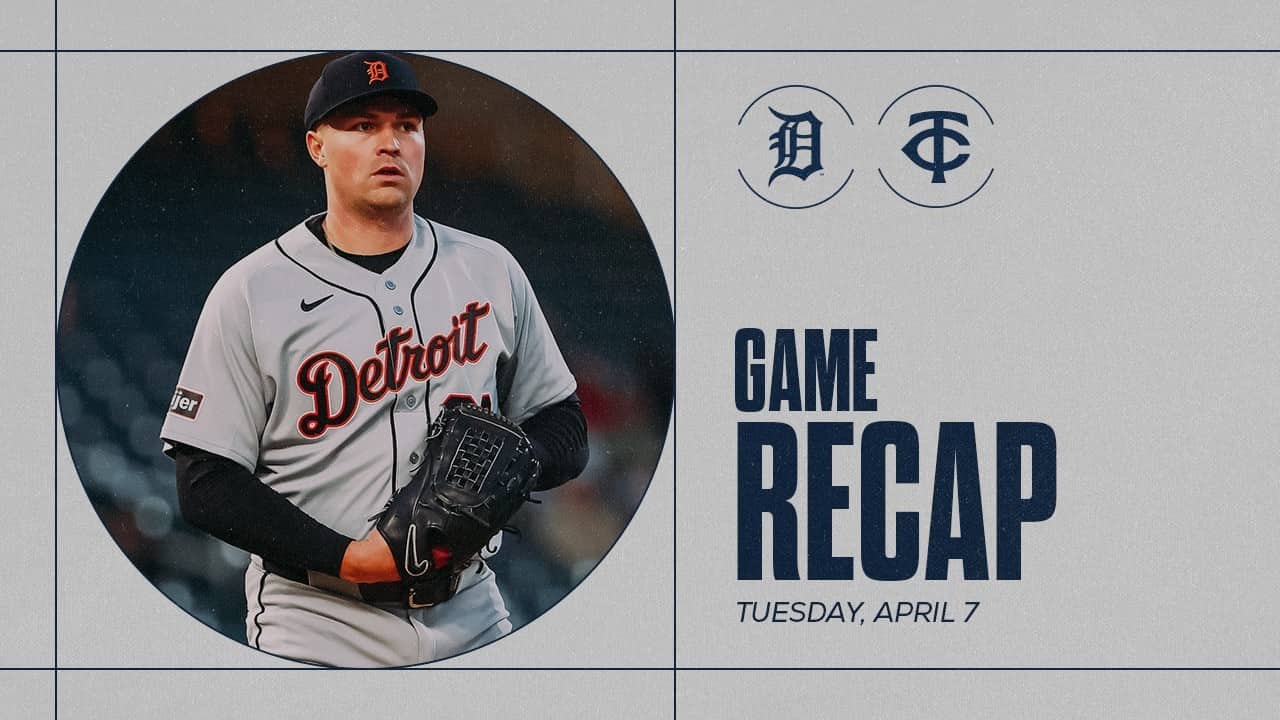 Tigers vs. Twins Highlights | 4/7/26