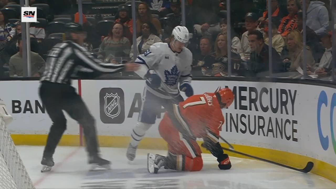 Michael Pezzetta Goes After Radko Gudas, Receives Abuse Of Official Penalty