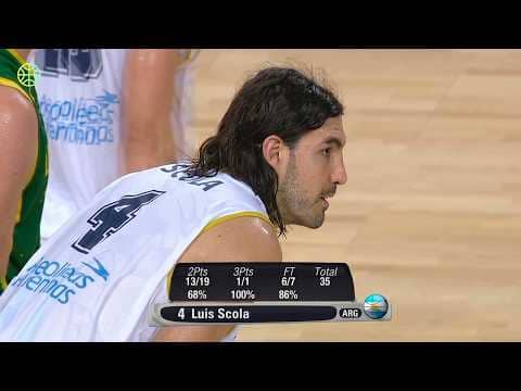 Luis Scola's LEGENDARY Performance | FIBA Basketball