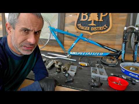 Restoring The Bike I Rode in 2001
